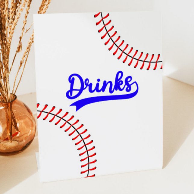 Red Blue Drinks am Baseball Sports Sockelschild (Von Creator hochgeladen)