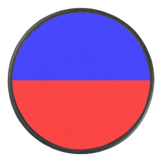 Red & Blue Hockey Puck (Vorderseite)