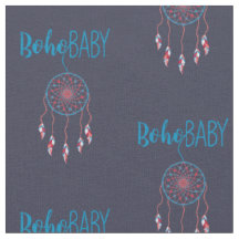 Red Blue Modern Boho Baby Dreamcatcher
