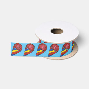 Red Blue USA 4. Juli Snocone Sno Cone Snoball Satinband