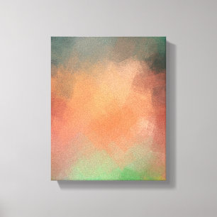 Red Blue Yellow Green Moderne Abstrakte Kunst Leinwanddruck