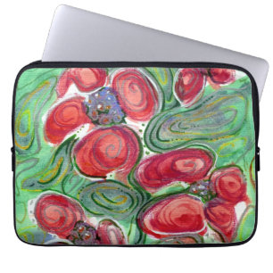 Red Blume Fantasy Laptopschutzhülle
