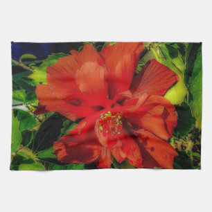 Red Blume Power Geschirrtuch