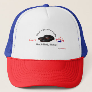 Red Bly Black Truckerkappe