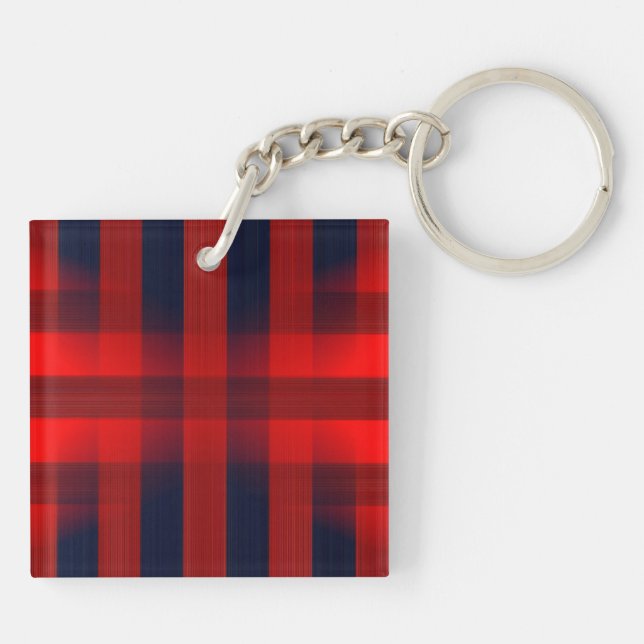 Red Bokeh Buffalo Plaid (Dos)