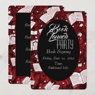Red Book Launch Party Einladung