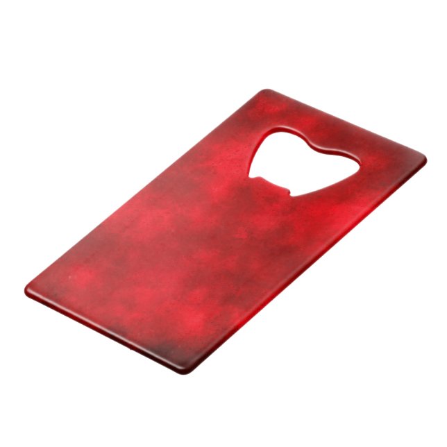 Red Bottle Opener Geldbeutel Flaschenöffner (Vorderseite Schrägansicht)