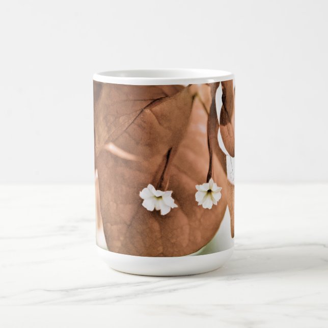 Red Bougainvillea Kaffeetasse (Mittel)