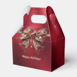 Red Bow Holiday Geschenkboxen Geschenkschachtel