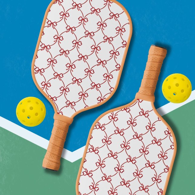 Red Bow Pickleball Paddle (Von Creator hochgeladen)