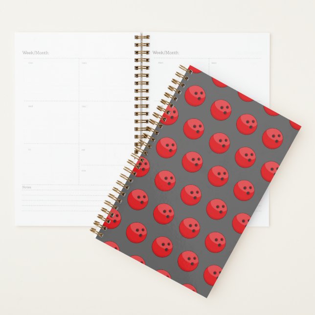 Red Bowling Ball Pattern Planer (Anzeige)