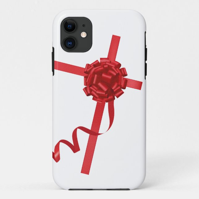 Red Bows Case-Mate iPhone Hülle (Rückseite)