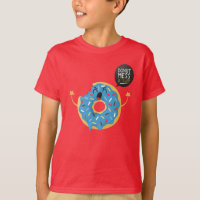 Red Boys Kinder wütend Donut Mess mit mir Skater C