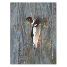 Red Breasted Merganser tablecloth Tischdecke