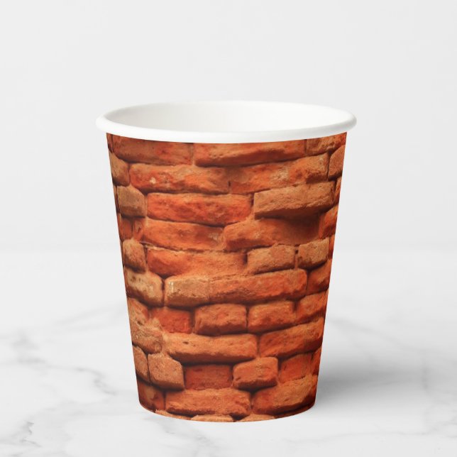 RED BRICK PAPPBECHER (Vorderseite)