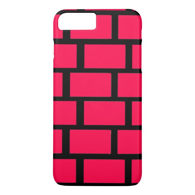 RED BRICK WALL Case-Mate iPhone HÜLLE (Rückseite)