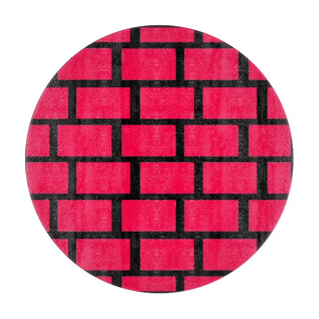 RED BRICK WALL SCHNEIDEBRETT (Vorderseite)