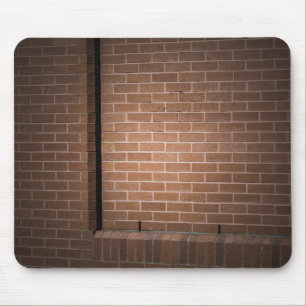 Red Brick Wall texturiert Mousepad