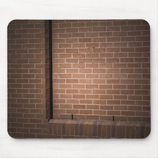 Red Brick Wall texturiert Mousepad (Vorne)