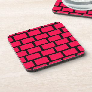 RED BRICK WALL UNTERSETZER