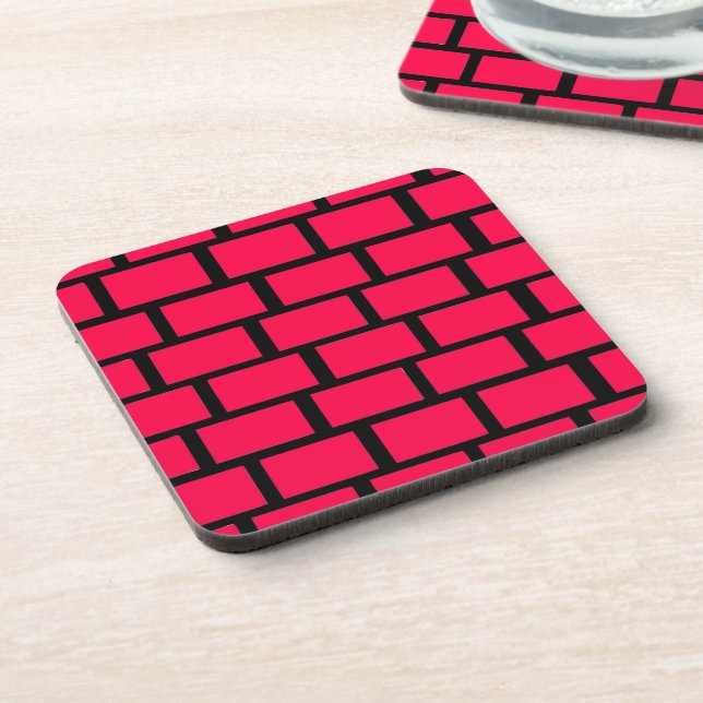 RED BRICK WALL UNTERSETZER (Linke Seite)