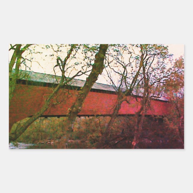 Red Bridge Stickers (Vorderseite)