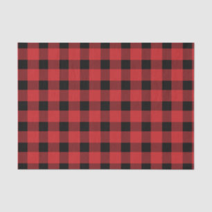 Red Buffalo Country Lumberjack Kariert Seidenpapier