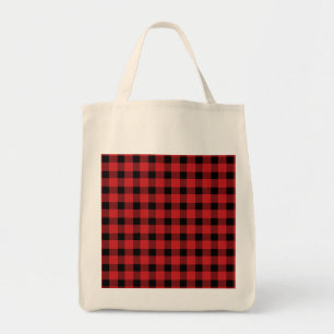 Red Buffalo Country Lumberjack Kariert Tragetasche