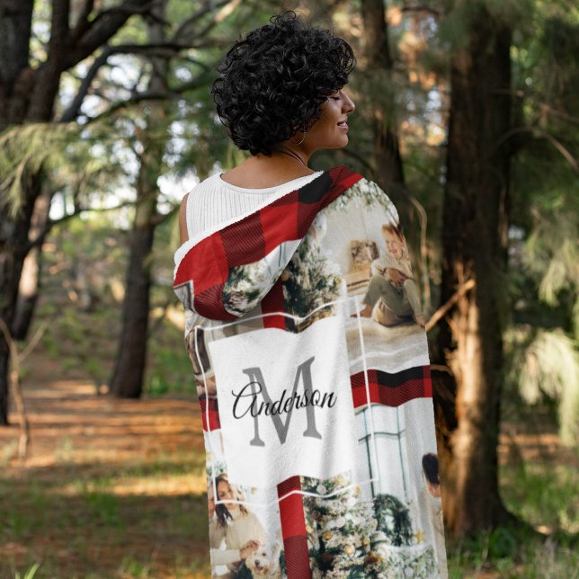 Red Buffalo Kariert & Collage Foto mit anfängliche Fleecedecke (Von Creator hochgeladen)