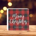 Red Buffalo Kariert & Frohe Weihnachten |Persönlic Holzkisten Schild<br><div class="desc">Mit unserer Red Buffalo Kariert & Merry Weihnachtskollektion können Sie sich auf eine Touch rustikalen Charmes und personalisierter Wärme freuen! Ob Sie nun Ihre Zuhause dekorieren oder nach dem passenden Geschenk suchen, diese festlichen Gegenstände sind so konzipiert, dass sie Ihren Feierlichkeiten Freude und Komfort bringen.Verteilen Sie Freude, Wärme und persönliche...</div>