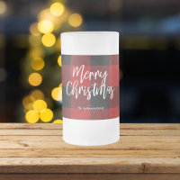 Red Buffalo Kariert & Frohe Weihnachten |Persönlic