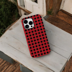 Red Buffalo Kariert Phone Case für Urlaub & Gesche
