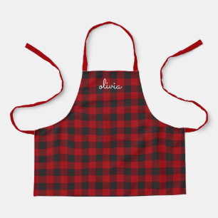 Red Buffalo Kariert Weihnachten Personalisierte Sc Schürze