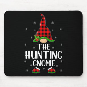 Red Buffalo Kariert zum Jäger-Gnome Chris Mousepad