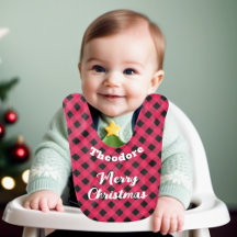 Red Buffalo Karierter Karo Frohe Weihnachts Baby B