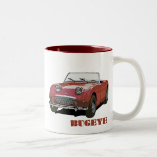 Red Bugeye Zweifarbige Tasse