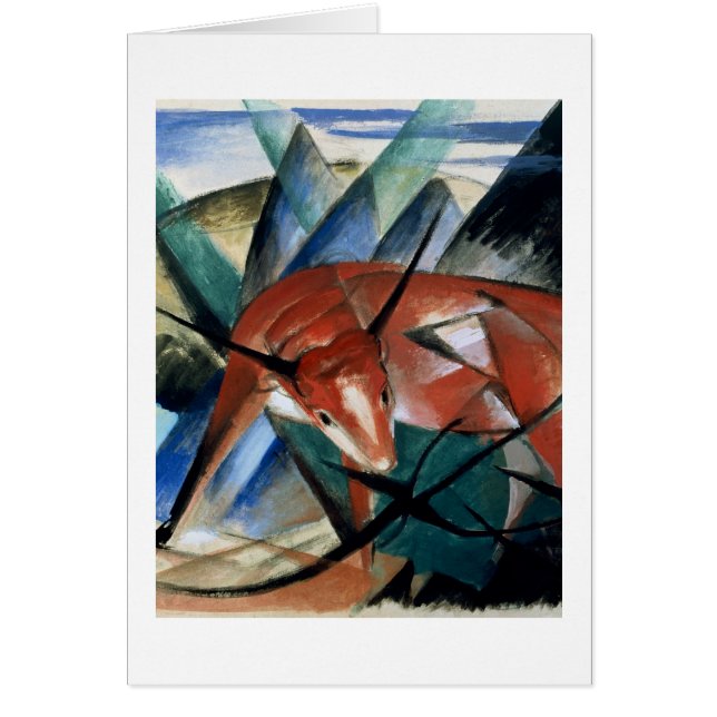 Red Bull (Gouache auf Papier) (Vorne)