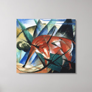 Red Bull (Gouache auf Papier) Leinwanddruck