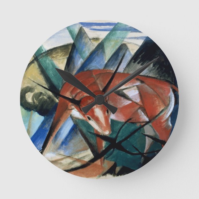 Red Bull Runde Wanduhr (Vorderseite)