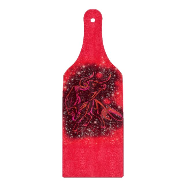 Red Bull Running Cutting Board Schneidebrett (Vorderseite)