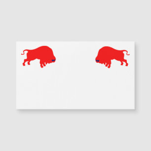 Red Bulls Business Cards Magnetkarte