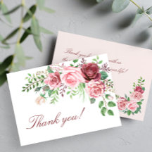 Red Burgundy Blush Pink Roses Wedding