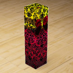 RED BURGUNDY RIBBON, SCHWARZE GOLD ART NOUVEAU DAM WEINBOX<br><div class="desc">Elegante goldgelbe Geschenkboxen mit lebendigem 3D-Rotrubingemein,  klassischer,  einzigartiger Jugendstildampfer,  leicht anpassbar mit Ihrem Text für Hochzeitswein,  Brautgeschenk,  süße 16, Babyduschen, Brautparty, Quinceanera Geburtstagspartys, Bat Mitzvah, romantische Verlobung Duschen,  Weihnachten,  Ferien , Wiedersehen, Neujahr Feiern,  Jubiläen,  Ansammlungen,  Abschlüsse in der Schule oder einfach nur ein Event,  das Sie sich wünschen!</div>