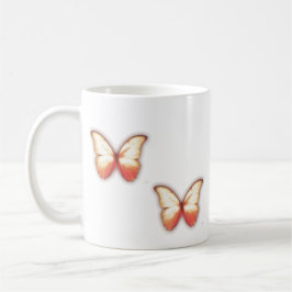 Red Butterfly Mug Kaffeetasse