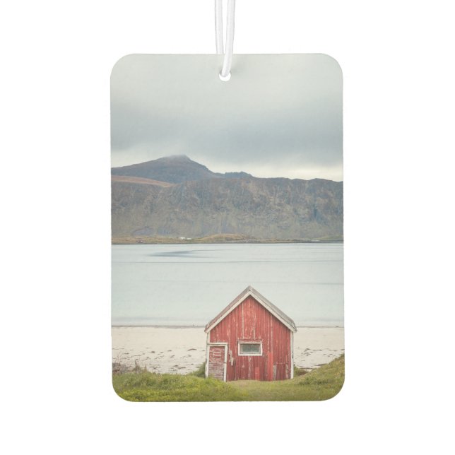 Red Cabin Ramberg Lofoten Autolufterfrischer (Rückseite)