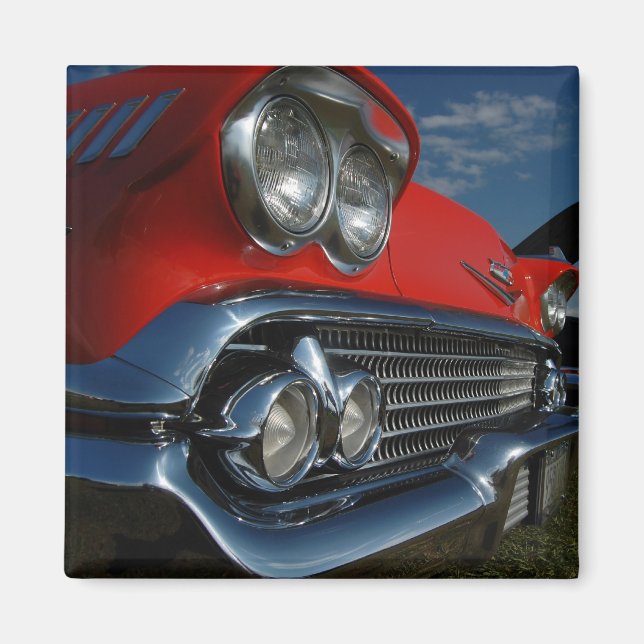 Red Cadillac Magnet (Vorne)