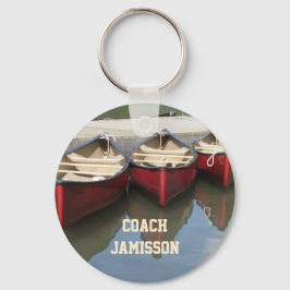 Red Canoes Coach Personalisierter Schlüsselanhänge Schlüsselanhänger