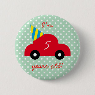 Red Car Button