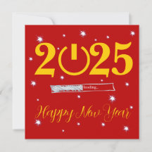 Red Card Happy new Year