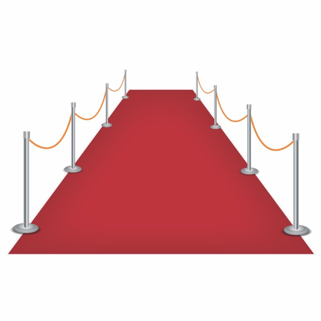 Red Carpet Celebrrity Freistehende Fotoskulptur (Vorne)